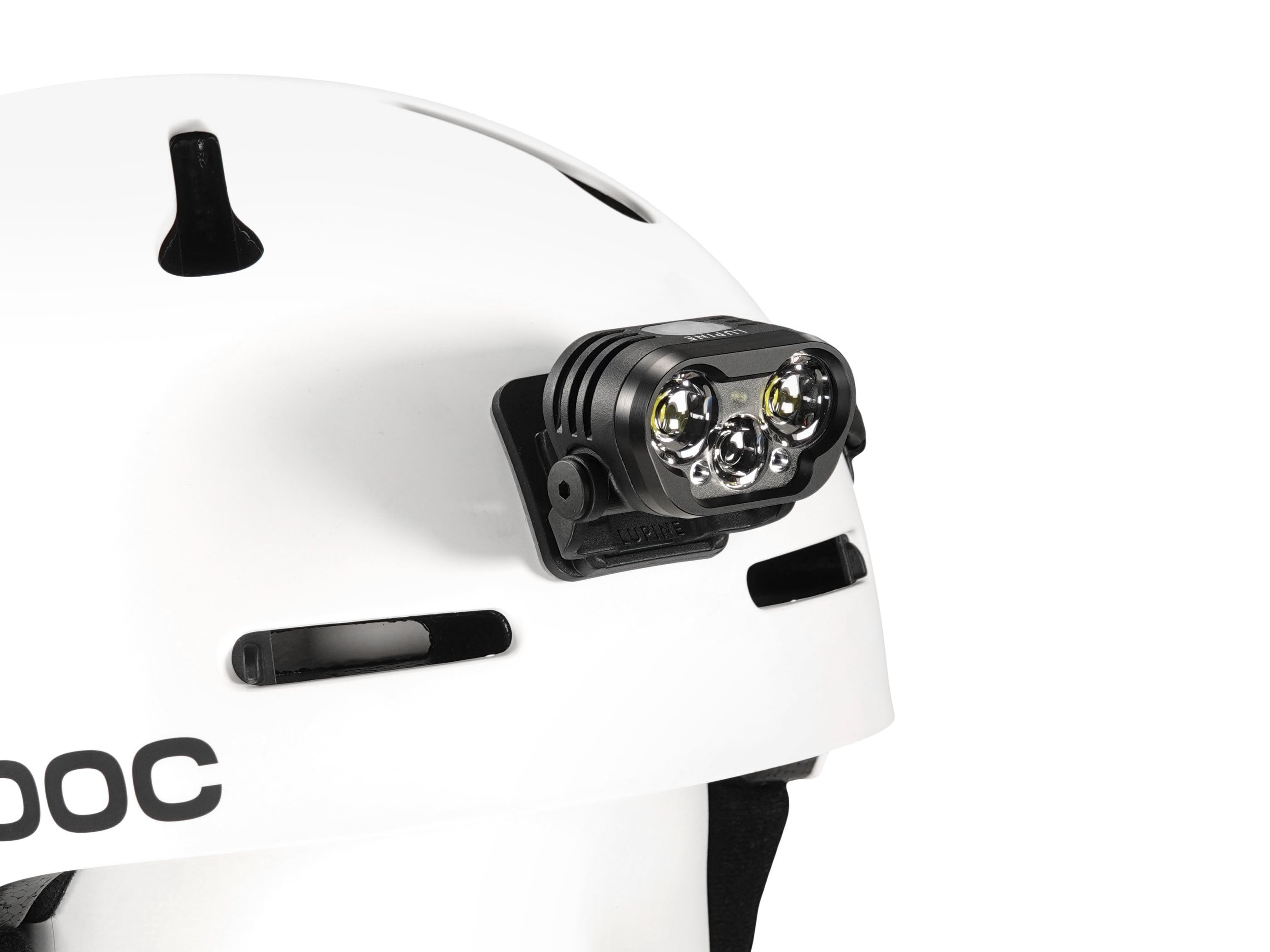 attach headlamp to bike helmet ziptie 3M FrontClick helmet holder