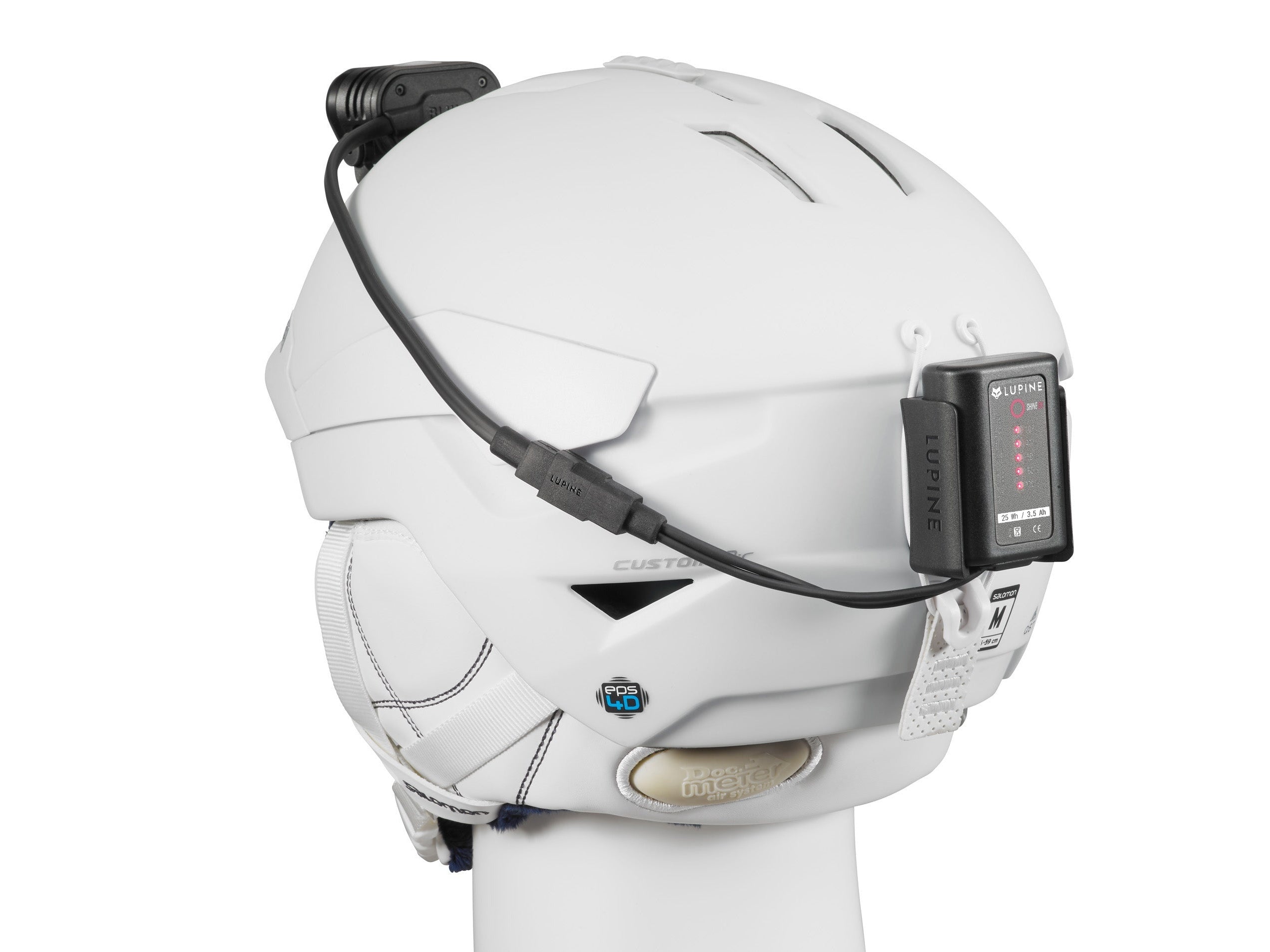 3M Duallock FastClick Akku Helmhalter