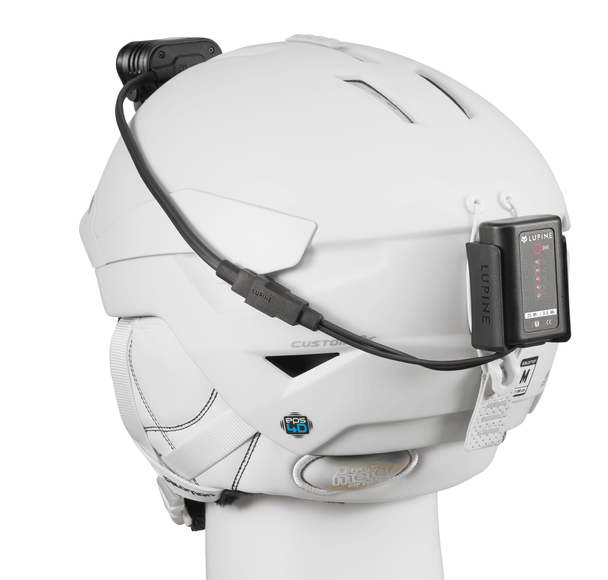 3M Duallock FastClick Akku Helmhalter | 3M Duallock FastClick Akku helmet mount