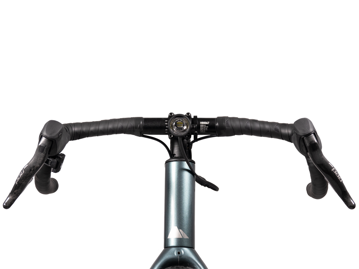 Lupine SL Nano AF on the handlebar, front view