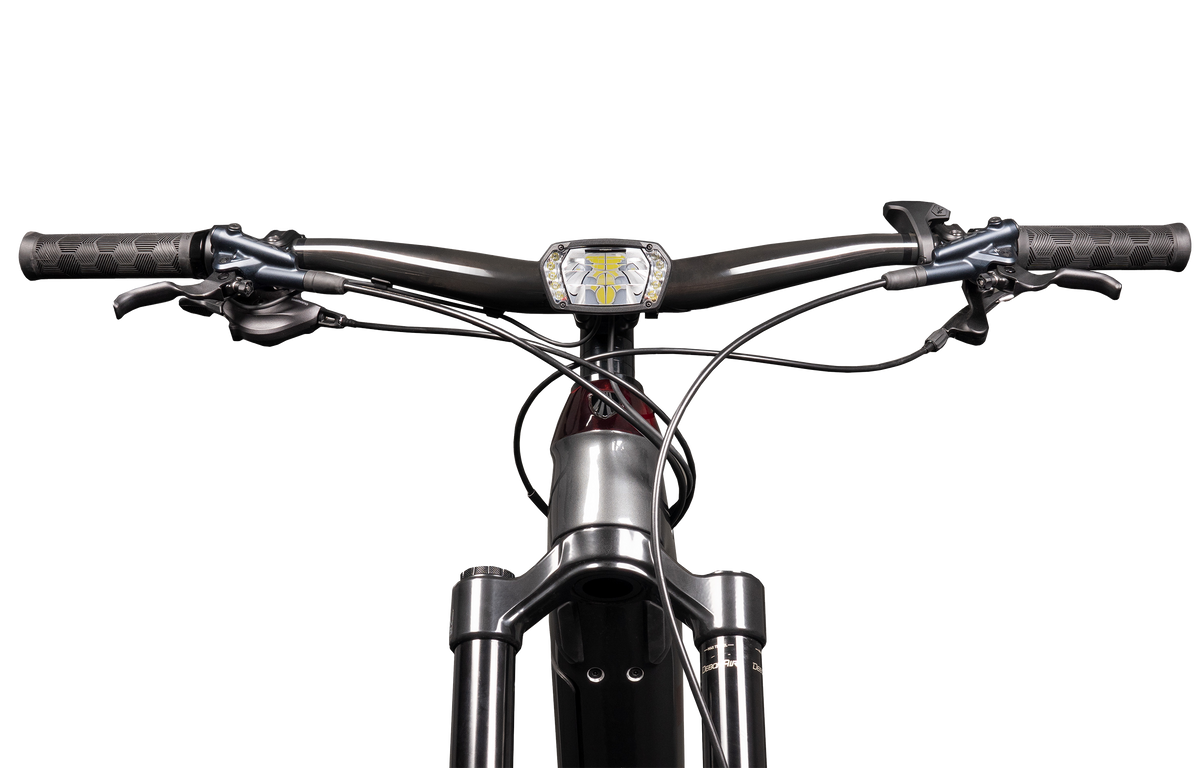 E-Bike-Cockpit mit SL X, Ansicht von vorn