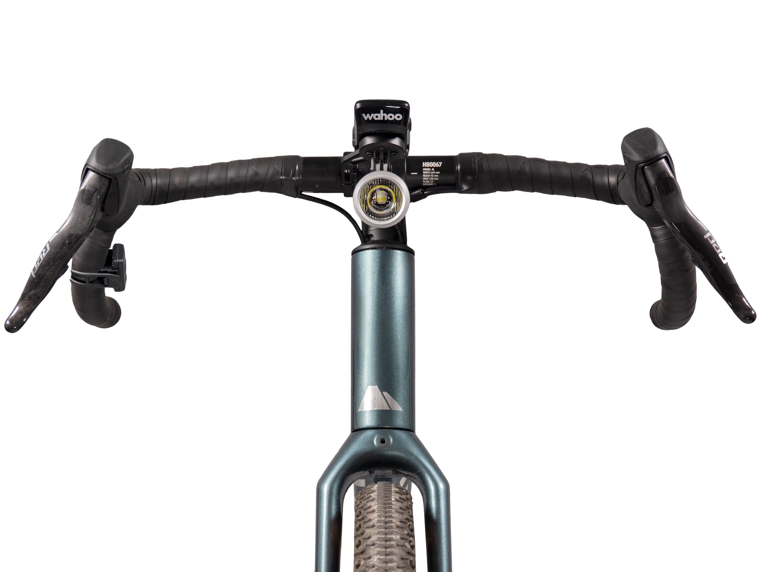 SL Grano F "Silver Edition" – Frontansicht am Lenker unter dem Fahrradcomputer